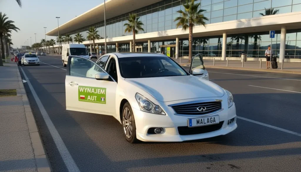 Polska wypożyczalnia aut Malaga Lotnisko bez karty kredytowej