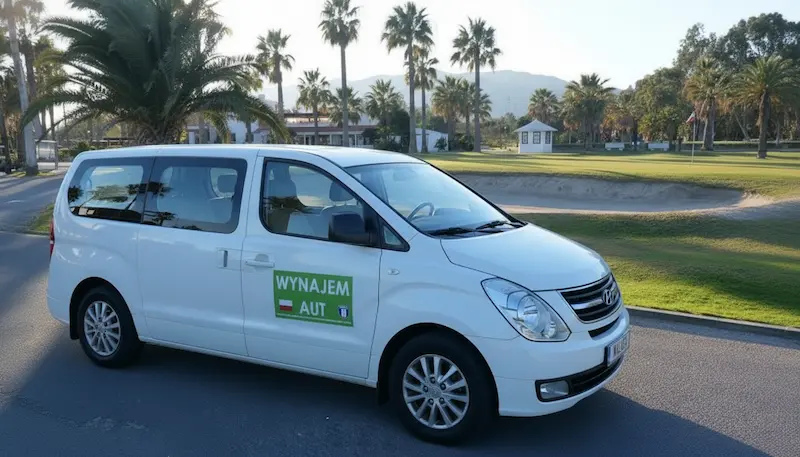 Wypożyczalnia aut 8 i 9 osobowych Malaga Lotnisko bez karty kredytowej i depozytu