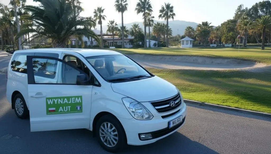 Wypożyczalnia aut 8 i 9 osobowych Malaga Lotnisko. Polska wypożyczalnia aut lotnisko Malaga, bez karty kredytowej i depozytu, po polsku.