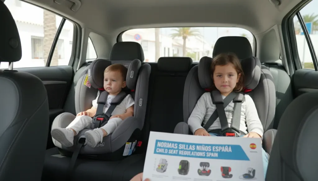 foteliki dla dzieci hiszpania