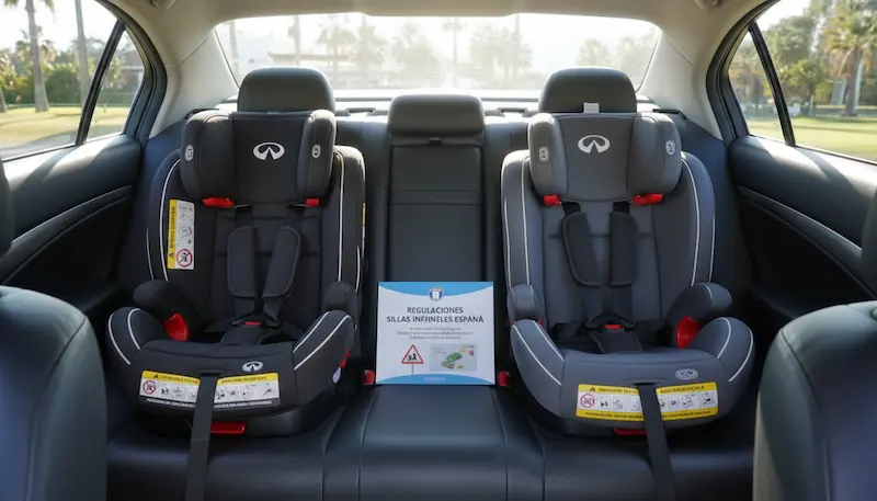 foteliki dla dzieci w hiszpani obowiazki