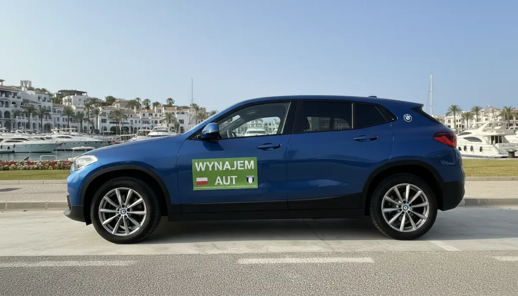 puerto banus wynajem samochodów bez kaucji