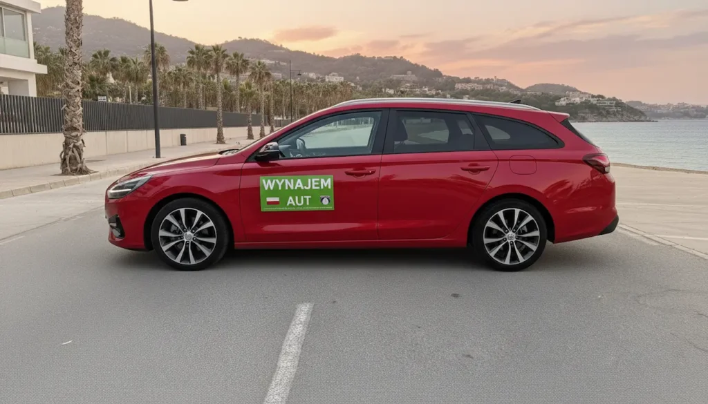 wynajem aut w maladze