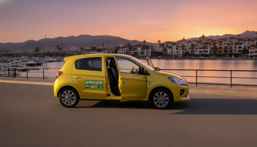 wynajem samochodu w marbelli
